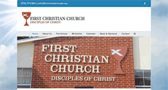 Desktop Screenshot of firstchristiantemple.org