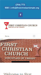 Mobile Screenshot of firstchristiantemple.org