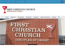 Tablet Screenshot of firstchristiantemple.org